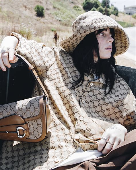 gucci x billie eilish|Billie Eilish demetra bag.